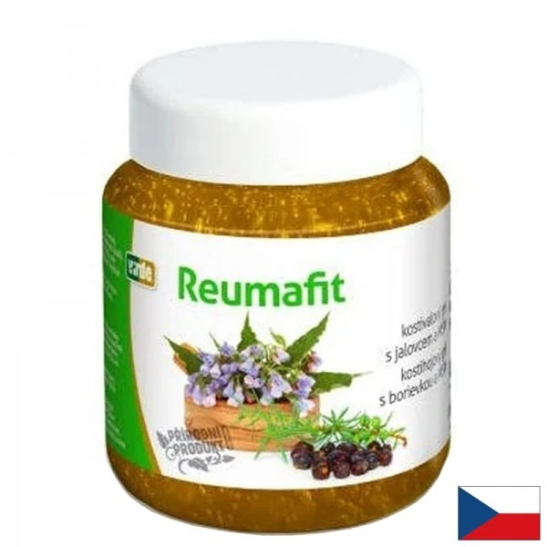 Virde Reumafit - масажен гел с MSM, хвойна и черен оман, 350 g